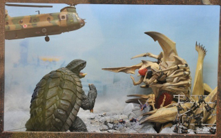 Illustration for article titled Japanese Plastic Figurines and Dioramas Sure Are Cool